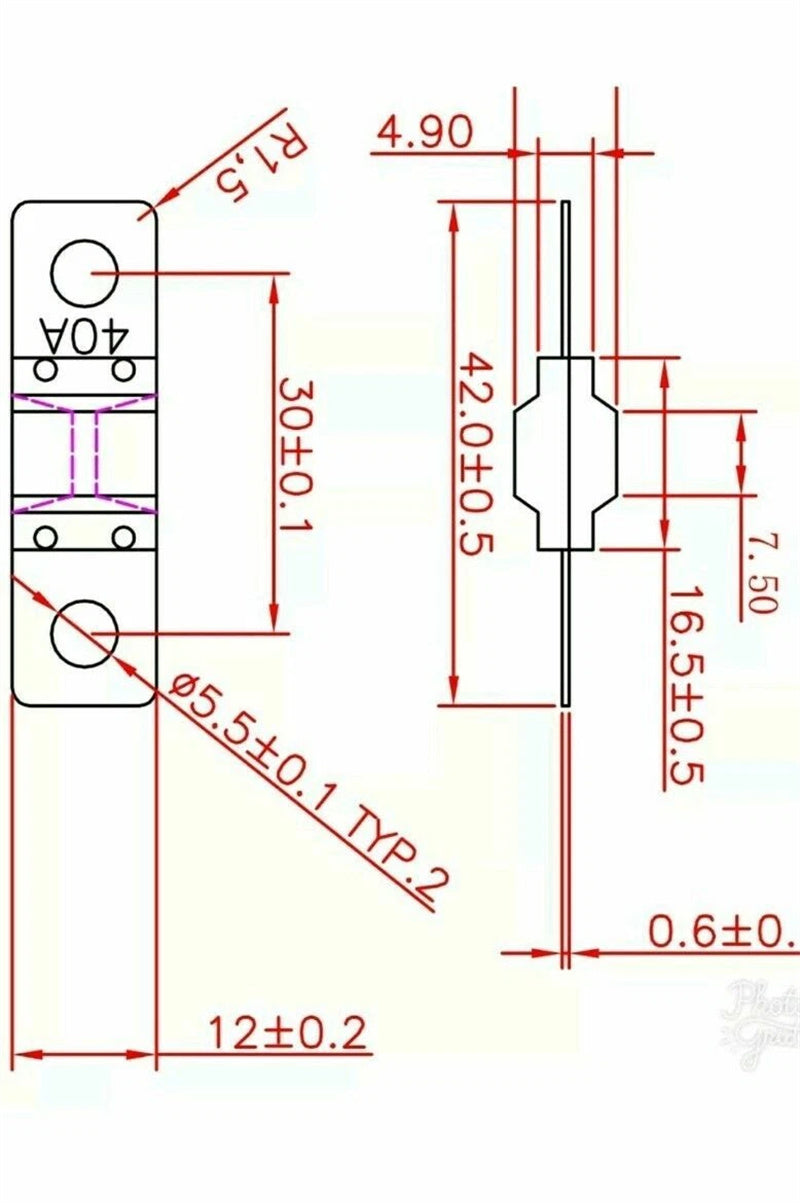 3 x 100 Amp ANS Fuse - Fast Au Post Bulk available DCDC Dual Battery