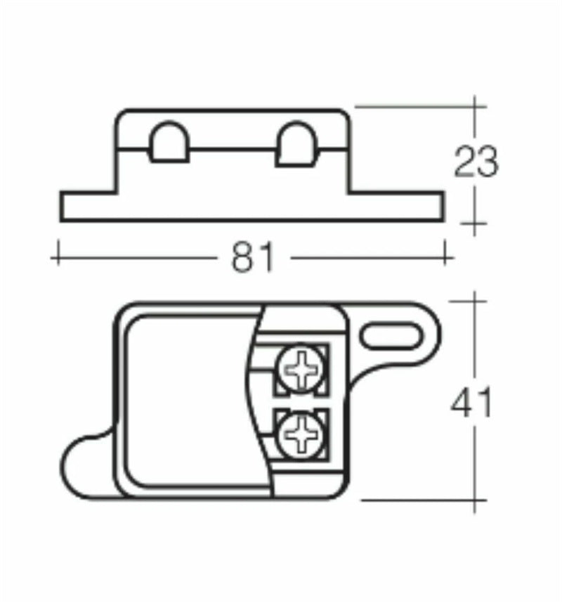 Twin Midi Fuse Holder Kit suits - Dual Battery or Caravan inc 3 x 100 Amp fuses