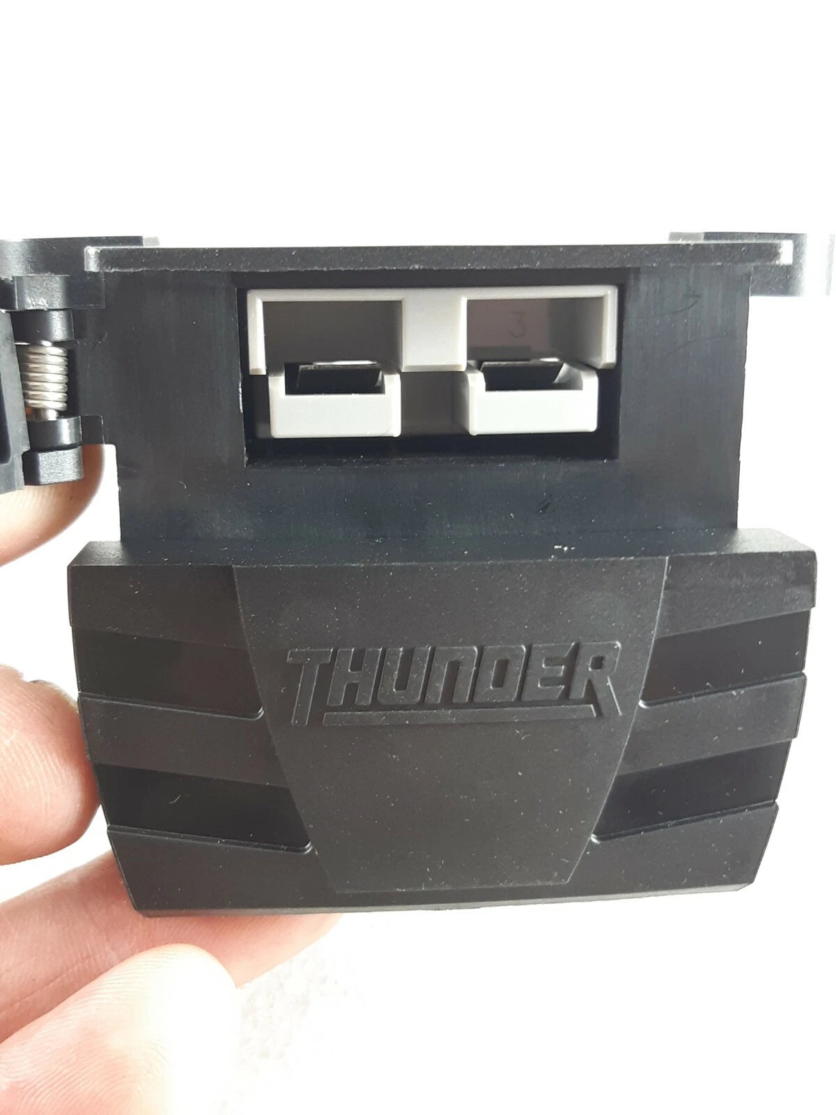 12 Pin Flat Trailer Socket with Built in 50 Amp Anderson Plug
