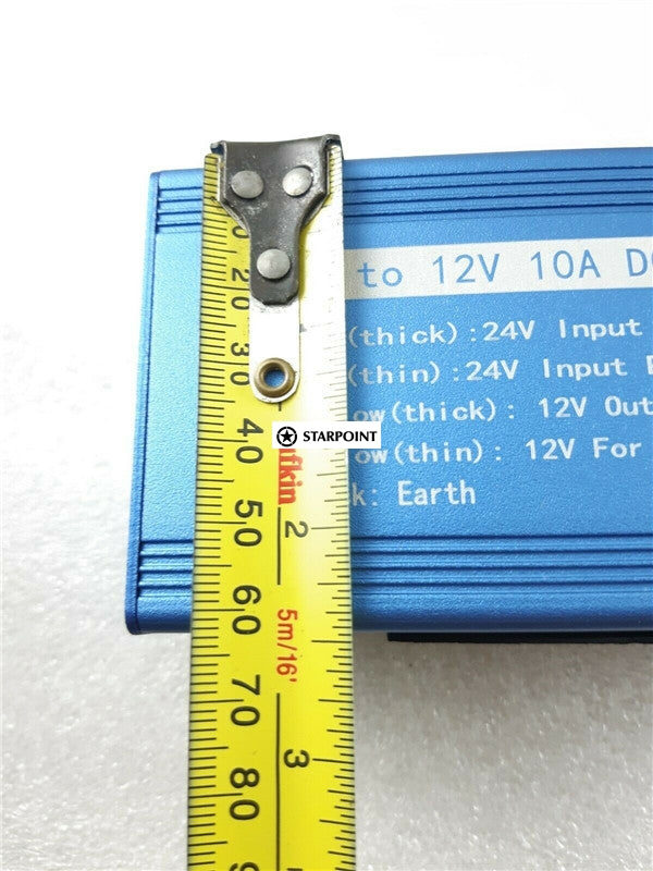 Voltage Reducer 24V To 12V Single Circuit - 10A With Radio Memory wire OEX ACX7204