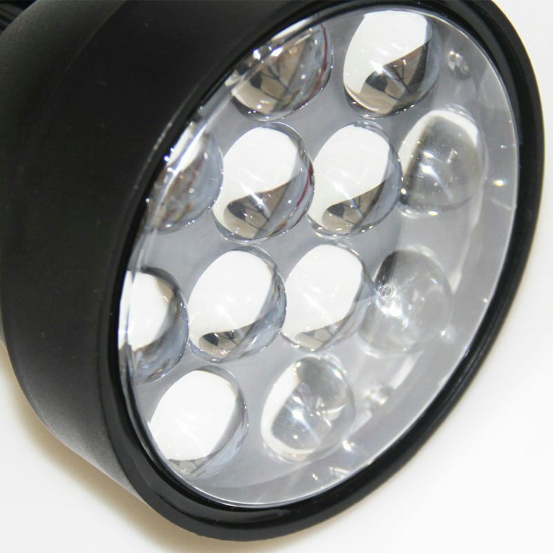 12v Spotlight LED Handheld Spotlight 150mm 60w, 4500 Lumens Hunting Spotlight