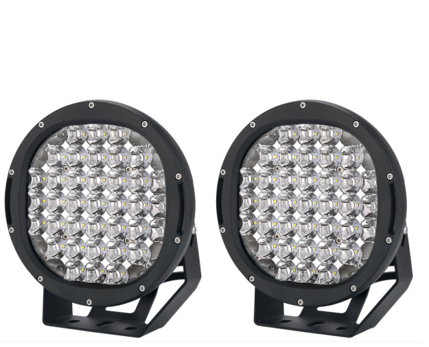 Pair 9 Inch Round LED Driving Spot Lights, 9 Inch Offroad 4WD Spotlights, IP68 with 5 Years Warranty