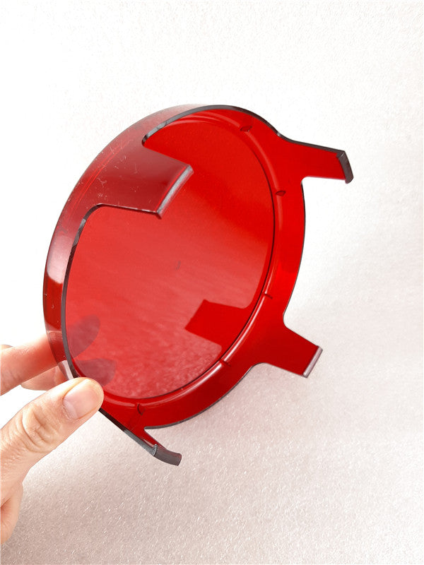 150mm Spotlight Cover Red Lense Filter for HID, LED and Halogen Spotlight Lights