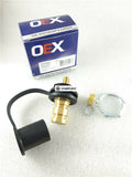 Negative Jump Start Stud - 20mm Brass Insulated Single Stud