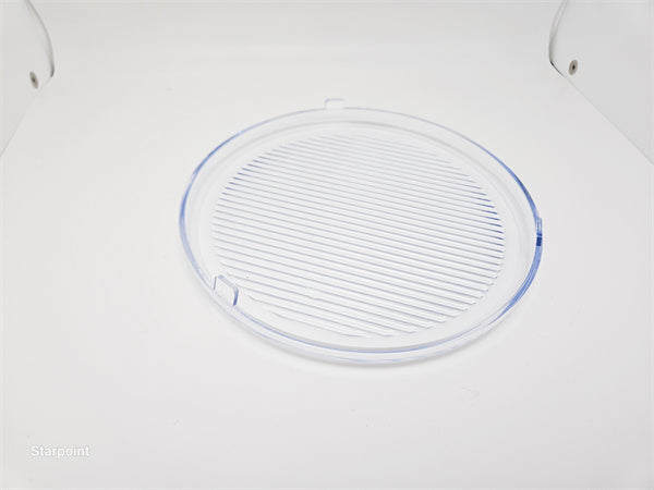 Pair 220mm Driving light Flood Covers Clear