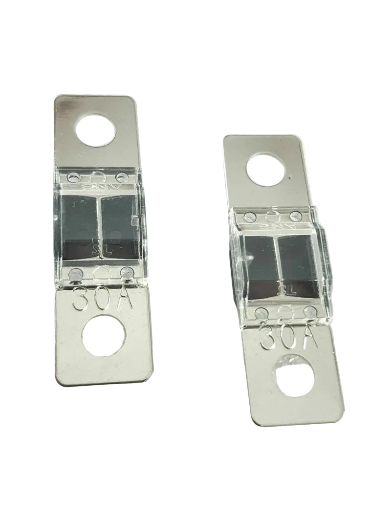 2pc 30A MIDI Fuses to suit Dual Battery or Solar Bolt Down ANS Fuse