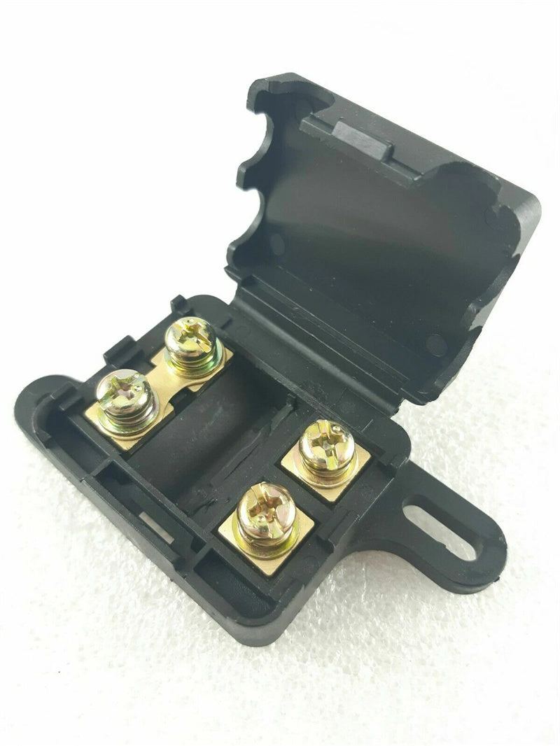 Twin Midi Fuse Holder Kit suits - Dual Battery or Caravan inc 3 x 30 Amp fuses
