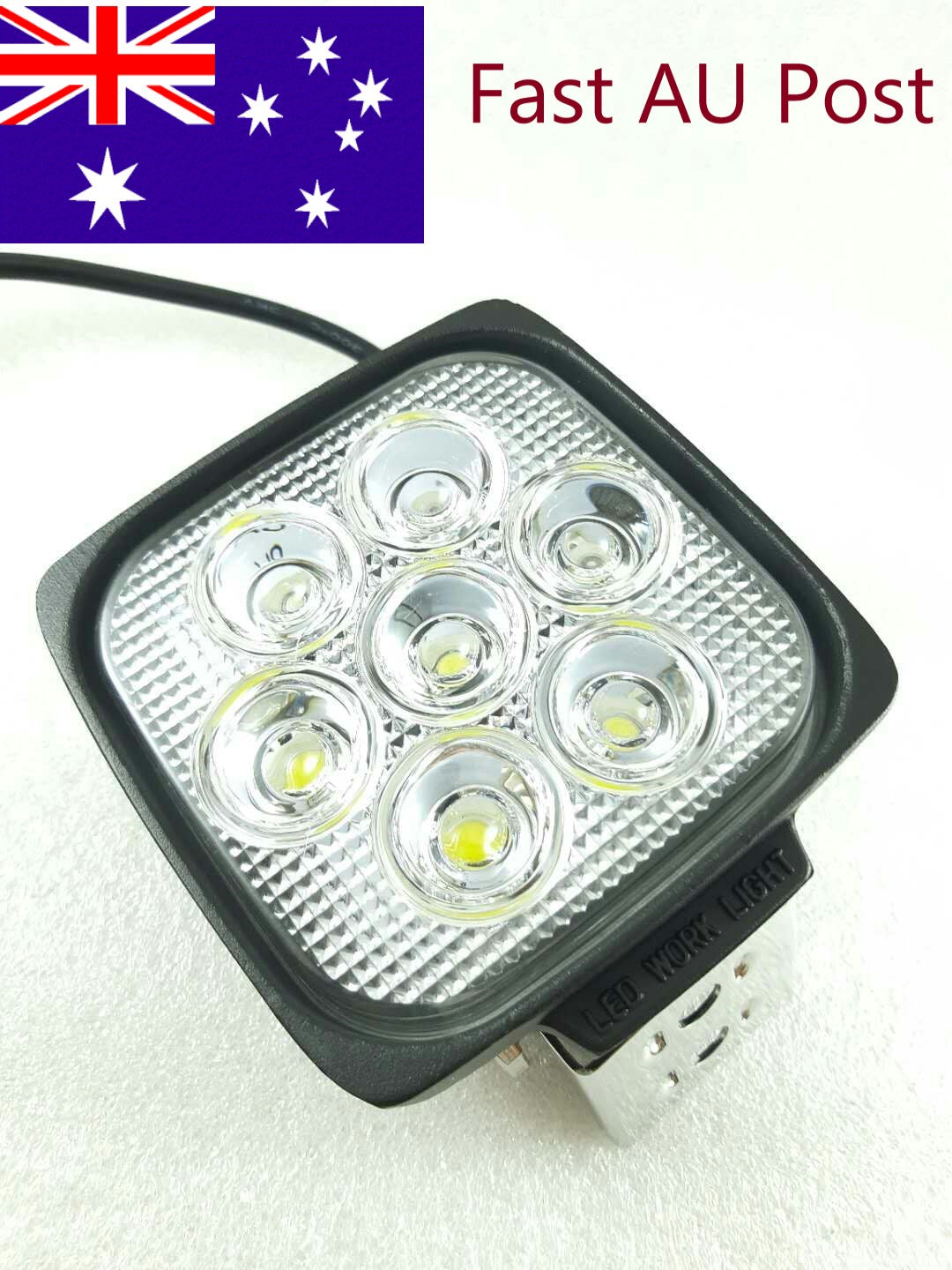 Powerful LED Flood Work Light 35 Watt Tractor Heavy Machinery Light-3150Lumen