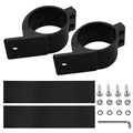 Roadvision 3 Inch Sports Bar Mounts Suit Work Light Light Bar 76mm-81mm Black