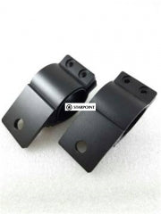 Pair Tubular Bull Bar Mounting Clamps 66-71mm for LED Light Bar & Work Light Mounting Brackets