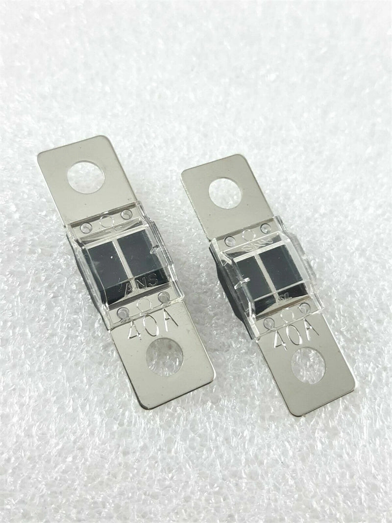 2pc 40A MIDI Fuses to suit Dual Battery or Solar Bolt Down ANS Fuse