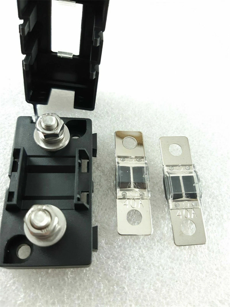 40A MIDI ANS FUSES HOLDERS SUIT DUAL BATTERY OR SOLAR 40AMP BOLT DOWN ANS FUSE