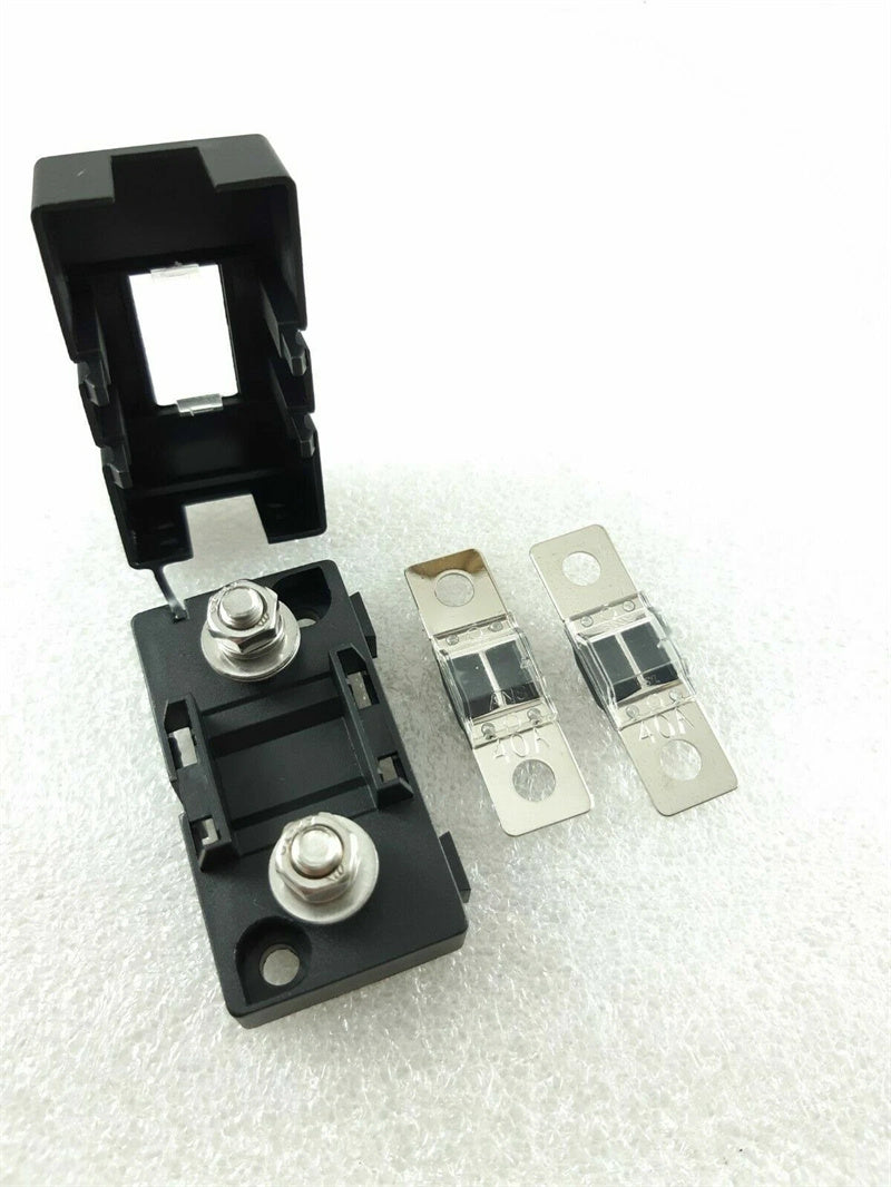 40A MIDI ANS FUSES HOLDERS SUIT DUAL BATTERY OR SOLAR 40AMP BOLT DOWN ANS FUSE