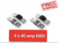 4 x 40A ANS FUSES FAST AUS POST MIDI FUSE DUAL BATTERY BCDC Midi Fuse