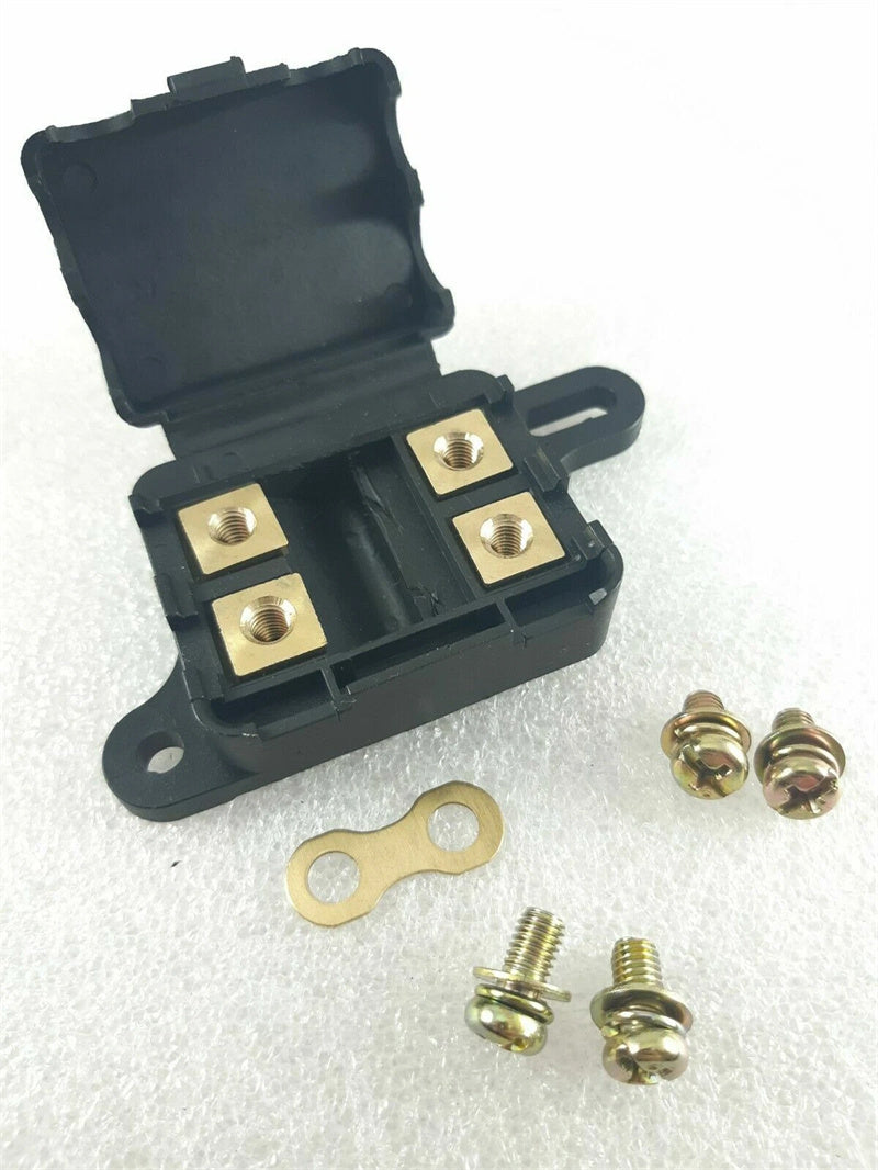 Twin Midi Fuse Holder Kit suits - Dual Battery or Caravan inc 3 x 60 Amp fuses