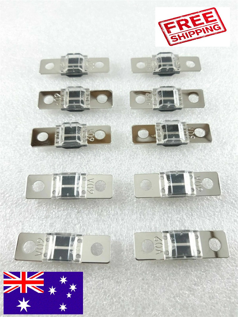 10pc x 60A MIDI Fuses to suit Dual Battery or Solar Bolt Down ANS Fuse