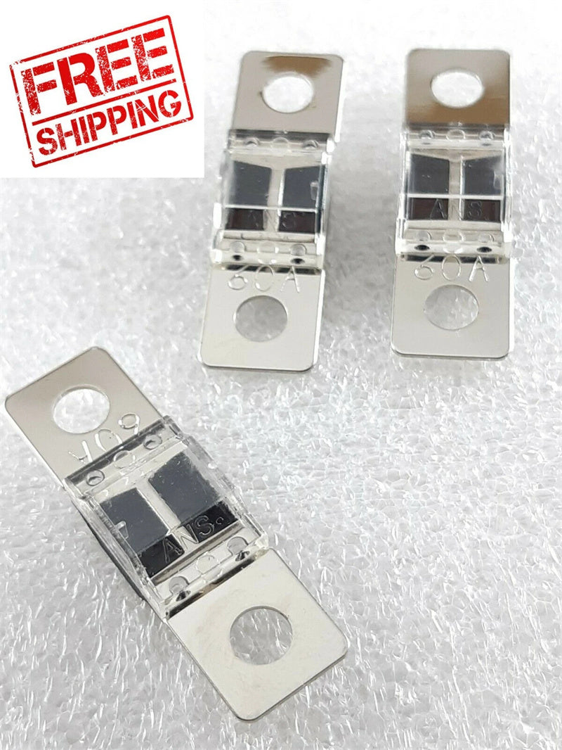 3 x 60 amp MIDI FUSES SUIT DUAL BATTERY or SOLAR BULK AVAILABLE