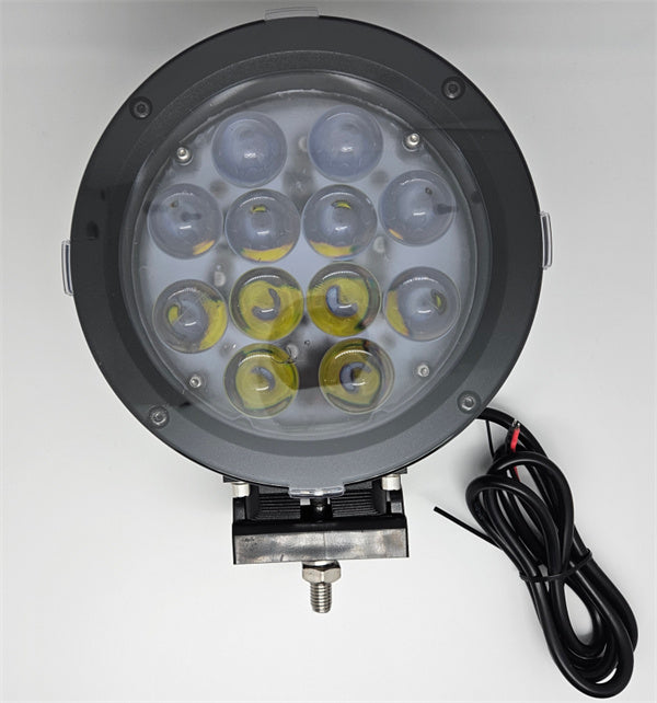 OEX 7 Inch LED Driving Light Round 10-30V 12 LED 40W Spot Beam