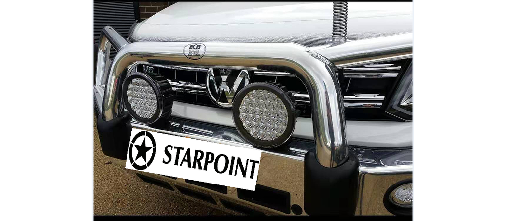 Pair Powerful 7 Inch LED Driving Spotlights, Round Off Road 4WD Driving Spot Lights for 4WD