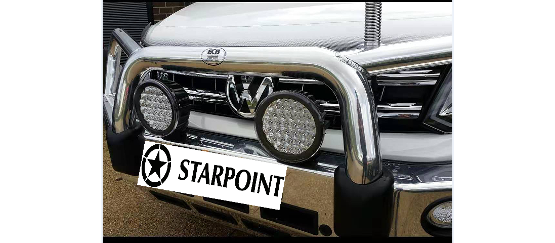 Pair Powerful 7 Inch LED Driving Spotlights, Round Off Road 4WD Driving Spot Lights for 4WD