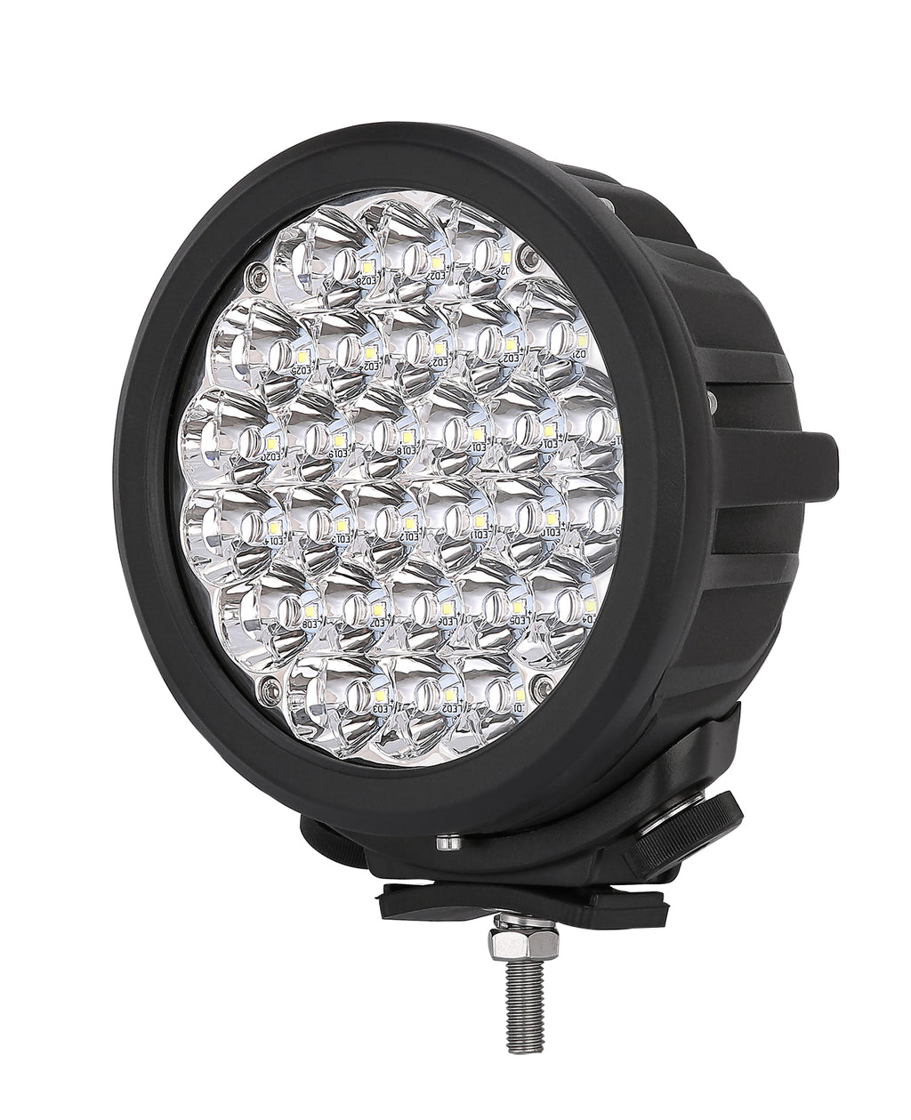 Pair Powerful 7 Inch LED Driving Spotlights, Round Off road 4x4 LED Driving Light Combo Kit