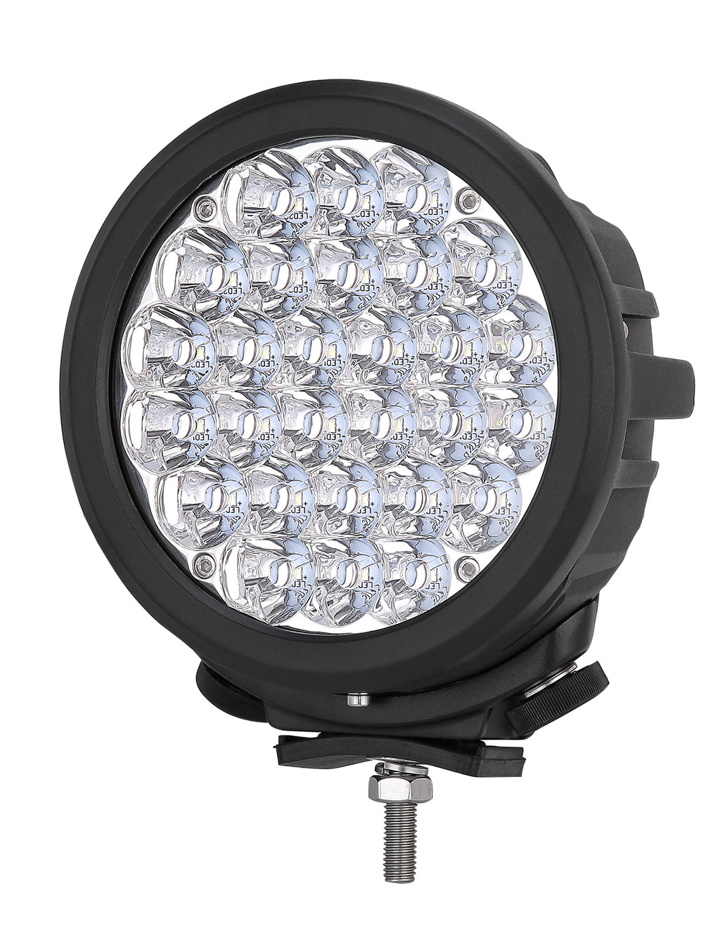 Pair Powerful 7 Inch LED Driving Spotlights, Round Off road 4x4 LED Driving Light Combo Kit