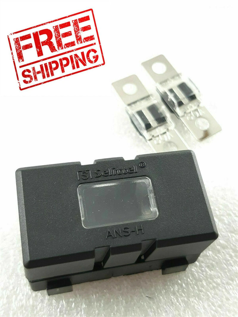 80A MIDI ANS FUSES HOLDERS SUIT DUAL BATTERY OR SOLAR 80AMP BOLT DOWN ANS FUSE