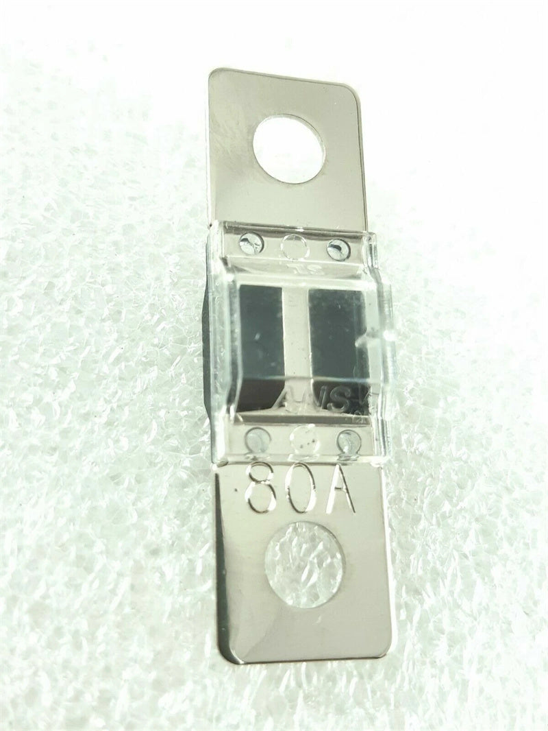2pc 80A MIDI Fuses to suit Dual Battery or Solar Bolt Down ANS Fuse