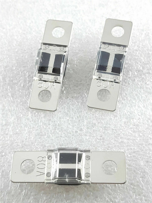 3 x 80 Amp MIDI FUSE - Suit Dual Battery 80 Amp Bolt Down ANS Fuse