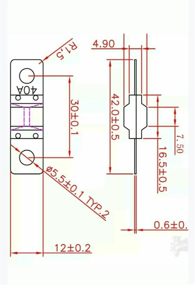 Midi Fuse Holder Kit - 2 x Fuse Holders 3 x 80 Amp Fuse Dual Battery Aus Stock