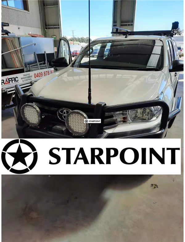 Pair 9 Inch Round LED Driving Spot Lights, 9 Inch Offroad 4WD Spotlights, IP68 with 5 Years Warranty