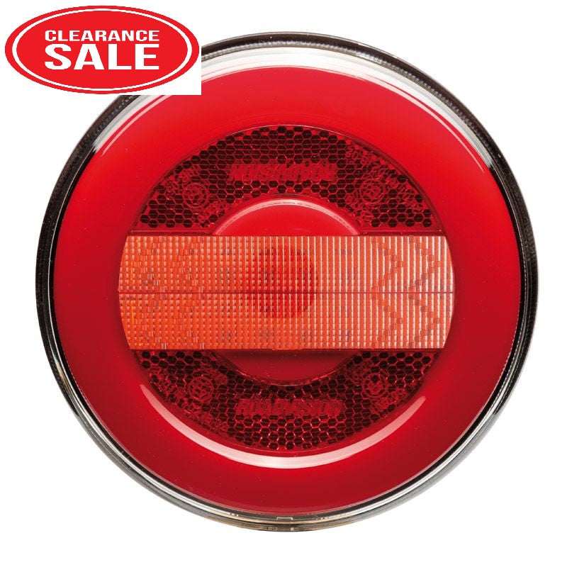 LED Rear Indicator/Tail Lamp 10-30V Tail/Ind/Ref Surface Mount 122mm Glow Tech
