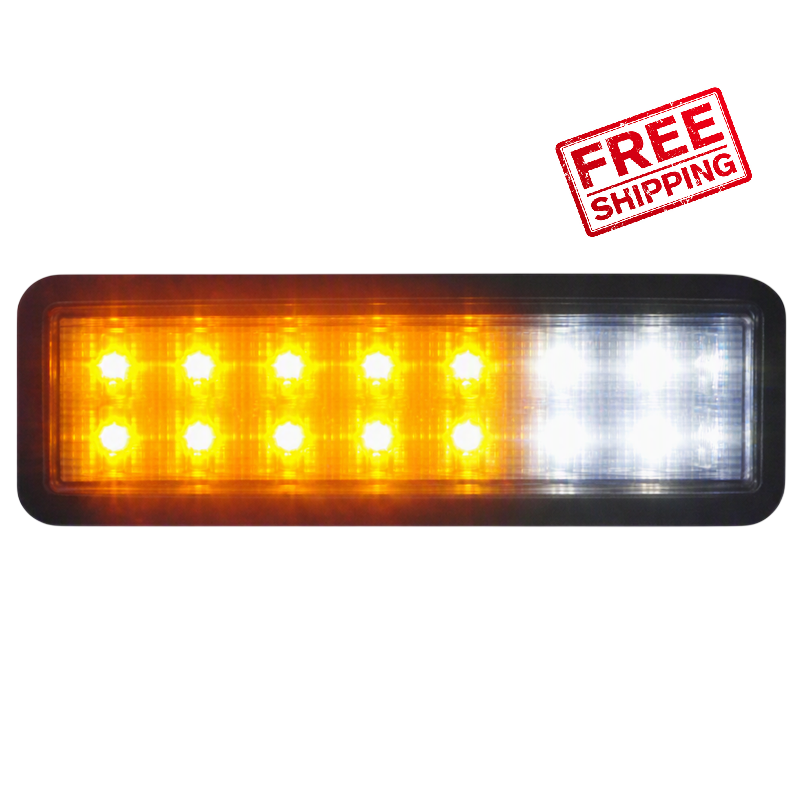 Roadvision BR150AW LED Bull Bar Indicator & Park Lamp Amber/White