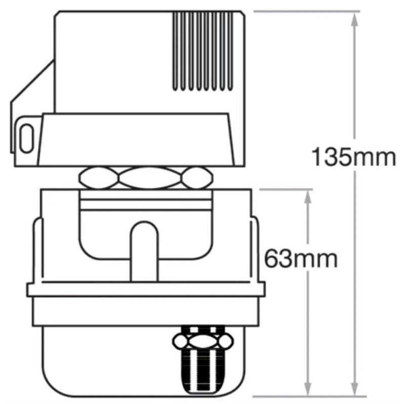 Battery Master Switch 75920 SPST On/Off Cole Hersee Isolator 300A @ 12v Lockable