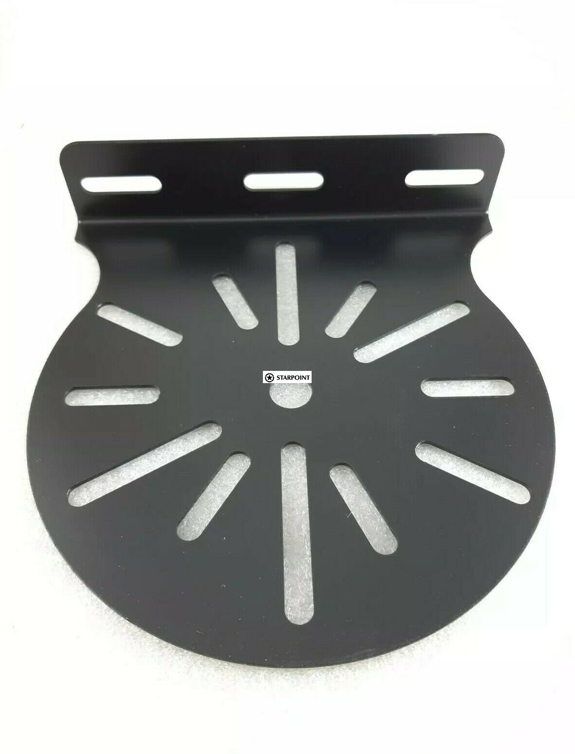 Amber Rotating Beacon Mounting Bracket Universal 180mm x 180mm