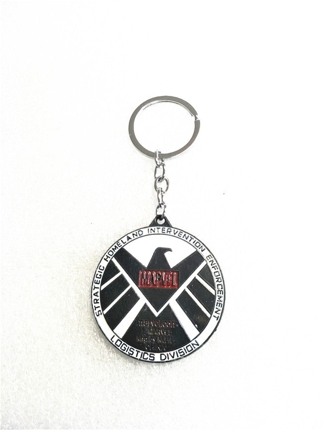 The Avengers Marvel Keychains Captain American, Ironman Hand, hulk fist Batman, Ironman Keyrings