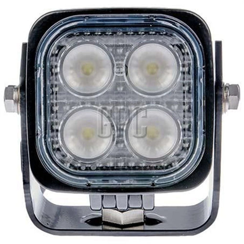 Blacktips 4 LED Work Light 60° Wide Flood Beam 12v 24v Marine Grade Lighting