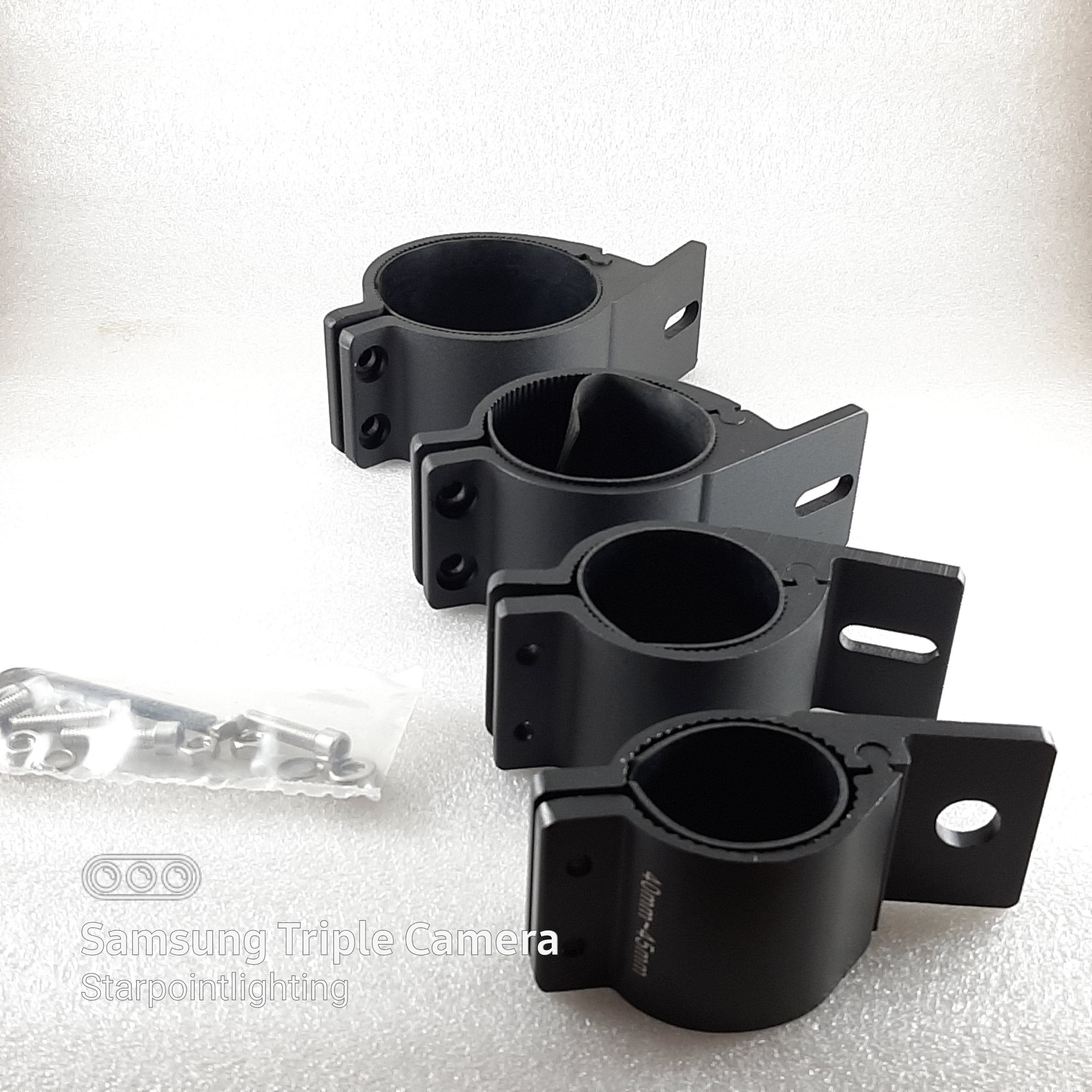 Nudge Bar Mounting Clamps Bull Bar Brackets Suits Bar & Work Light Driving Light
