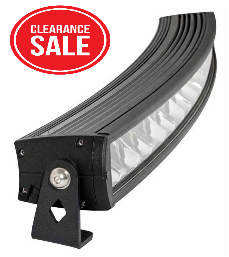 Titan 31" LED Curved Light bar, 160 W Combo Beam Driving Light  & Park Light