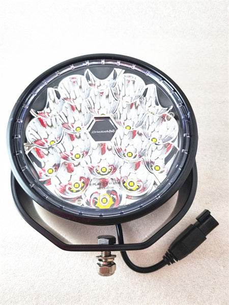 Drivetech 90 Watt 7 Inch Cree LED Round Driving Lamp, Drivetech 7" LED Driving Light