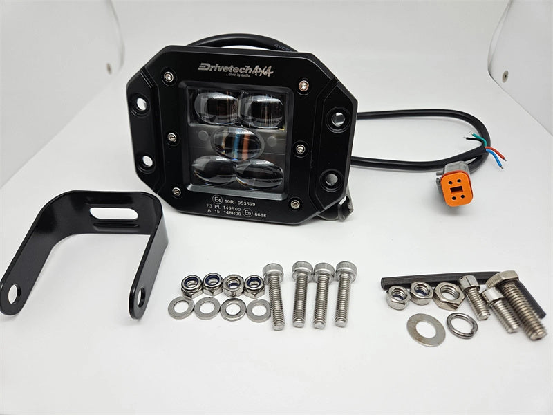 Drivetech 4X4 Flush Mount Park/Indicator light 12V or 24V