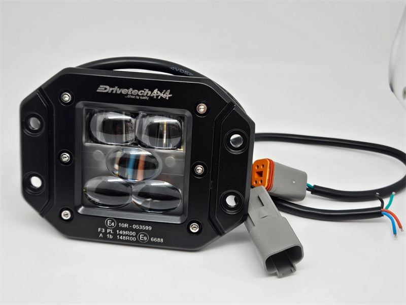 Drivetech 4X4 Flush Mount Park/Indicator light 12V or 24V