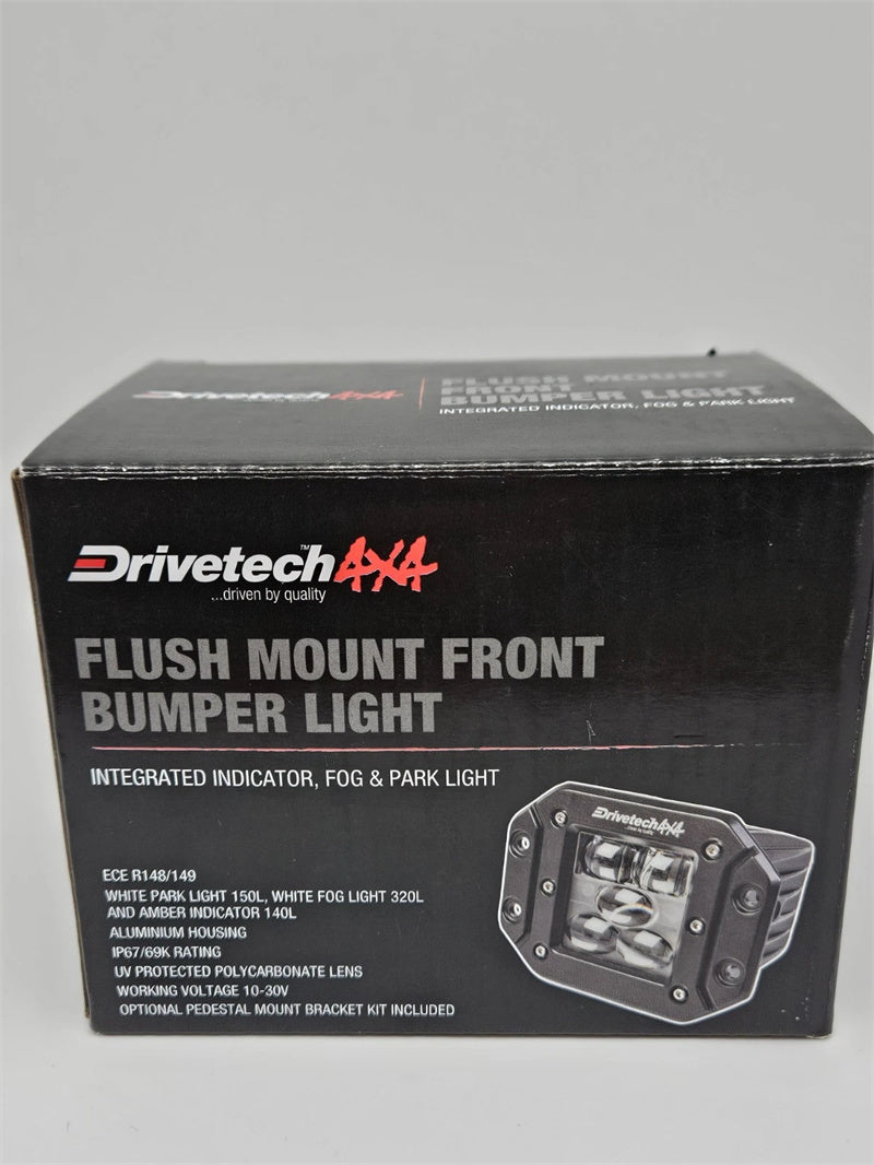 Drivetech 4X4 Flush Mount Park/Indicator light 12V or 24V