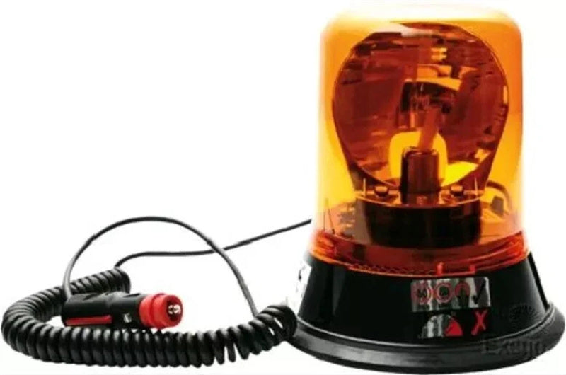 ECCO Amber Beacon Magnetic Mount Halogen Class 1 - 166mm x 185mm