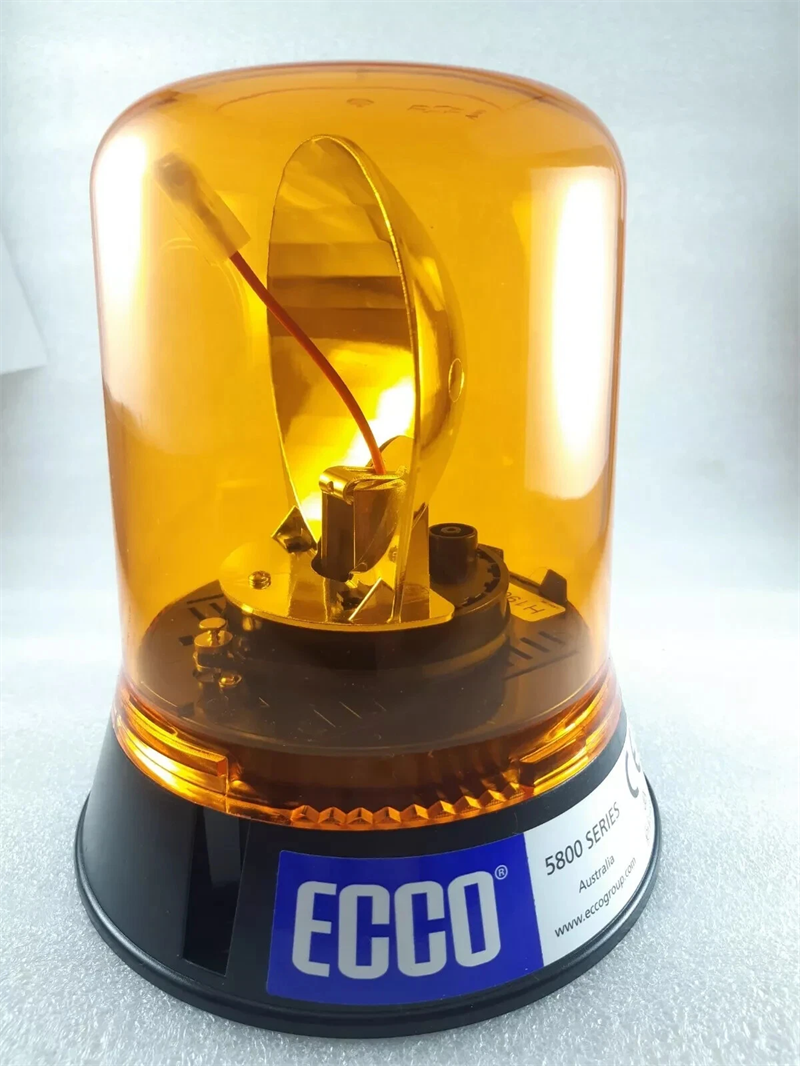 Amber Beacon Halogen 12/24v Permanent Mount ACX2123 Revolving Beacon 178 x 153mm