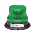 LED Emergency Beacon Green ECCO 12 to 80 Volt Operation Permanent Mount