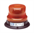 LED Emergency Beacon Amber ECCO 12 to 80 Volt Operation - Permanent Mount