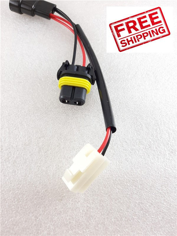 Piggy Back Adapter 9006/HB4 for High Beam Wiring Adaptor Inline 9006/HB4 Splice