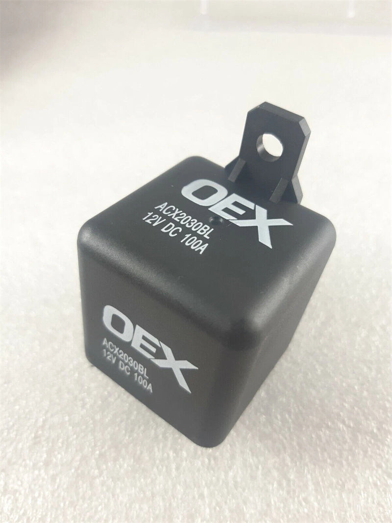 Heavy Duty 100 Amp Relay 12 Volt - Blade & Stud Terminals- NO Contacts