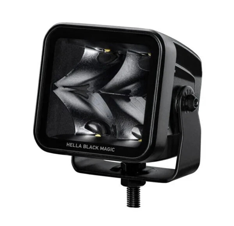 Hella Black Magic LED Cube Light Kit 3.2” Spot Beam 12V/24V